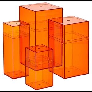 Orange container (used for anything.)